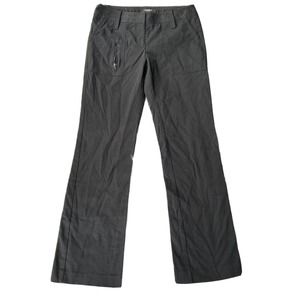 Express Stretch Brand Womens Pants Black Sz 5/6 Stretch Flat Front Dress Bootcut